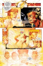 Wally falling apart in the speed force.